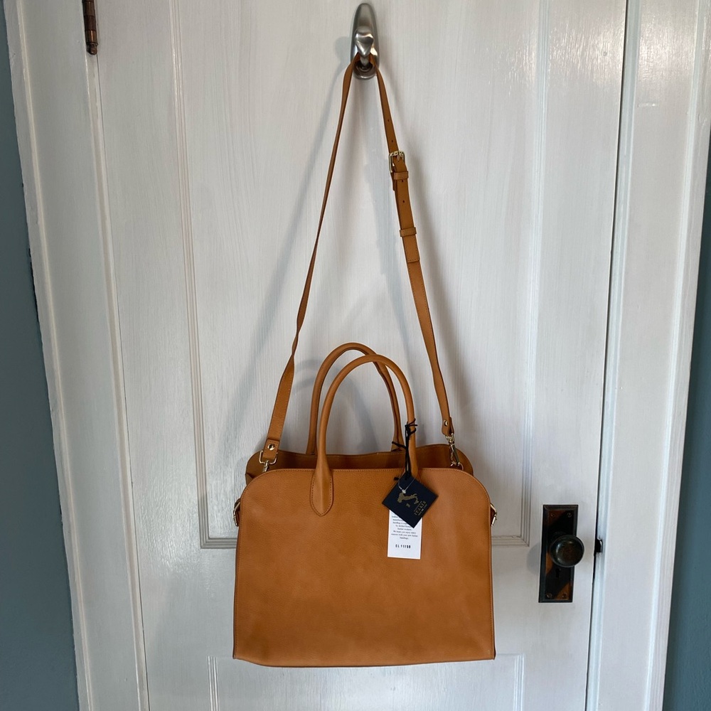 Cute CLAUDIA Firenze tan shoulder bag